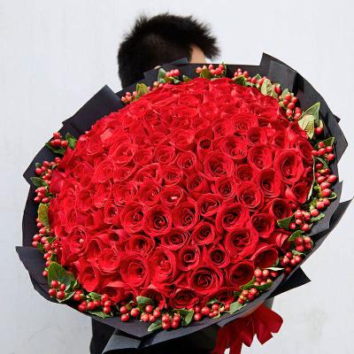 【此生挚爱】199朵玫瑰红玫瑰表白鲜花